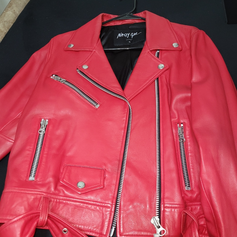 SOLD SOLD on another site...Nasty Gal 100% Leather jacket